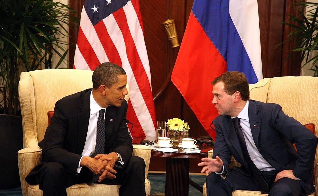 Начало «перезагрузки» отношений России и США