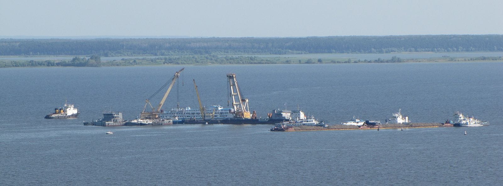 River cruise ship Bulgaria sinks in the Volga
